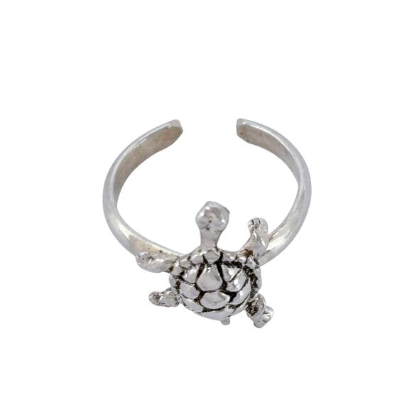 Turtle Ear Cuff | Vintage Sterling Silver 925 - Picture 4 of 9